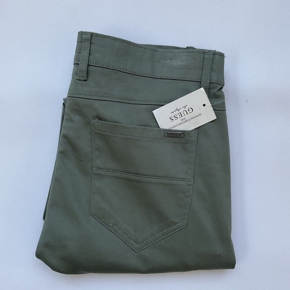 Guess Men’s Ledger Sateen Pants Slim Straight Size 38